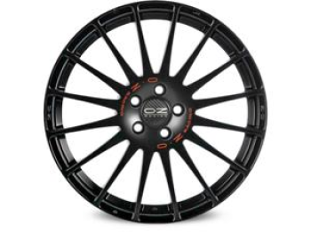 OZ RACING SUPERTURISMO GT MATT BLACK RED LETTERING 5X112 8x18 818 ET35 CB75 Alumiinivanteet 97253 1.png