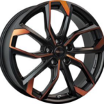RC DESIGN RC34 BLACK ORANGE MATT (BOM) 5X112 8x19 8/19 ET45 CB57.1