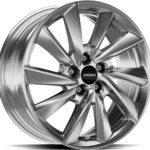 RONAL R70 PLATINUM SILVER 8.5x18 5/112 ET40 CB66.6