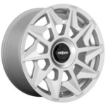 ROTIFORM R124 CVT GLOSS SILVER 5X 8.5x20 5/20 ET45 CB72.6