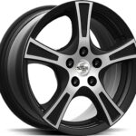 SPATH SP01 TRAILER BLACK MATT POLISH 5.5x13 4/100 ET30 CB56.6