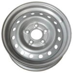 SRW STEEL TRAILER SILVER 5,5X 5.5x14 5/14 ET30 CB57.1