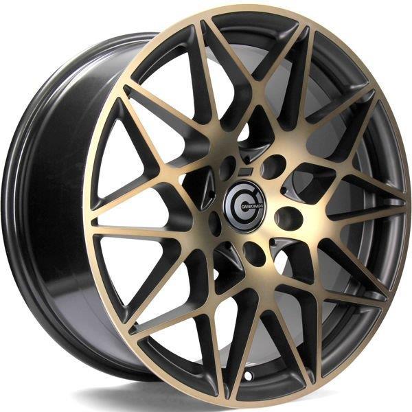 STATUSFALGAR CRAZY BLACK GLOSSY GOLD FRONT 8.5x19 5120 ET35 CB72.6 Alumiinivanteet 35270 1.jpeg