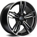 STATUSFALGAR DYNAMITE MATT BLACK FRONT POLISHED 8.5x18 5120 ET20 CB72.6 Alumiinivanteet 54385 1.jpeg