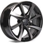 STATUSFÄLGAR MARSEILLE BLACK FRONT POLISHED 6.5x15 4/108 ET25 CB65.1