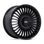 STATUSFÄLGAR RC202 GRZ MATTE BLACK 10x22 5/120-130 ET30 CB84.1