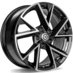 STATUSFÄLGAR SUMMER BLACK FRONT POLISHED 7x17 5/112 ET43 CB57.1