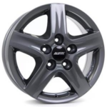 ALUTEC GRIP TRANSPORTER GRAPHITE 6.5x16 5/16 ET50 CB71.1