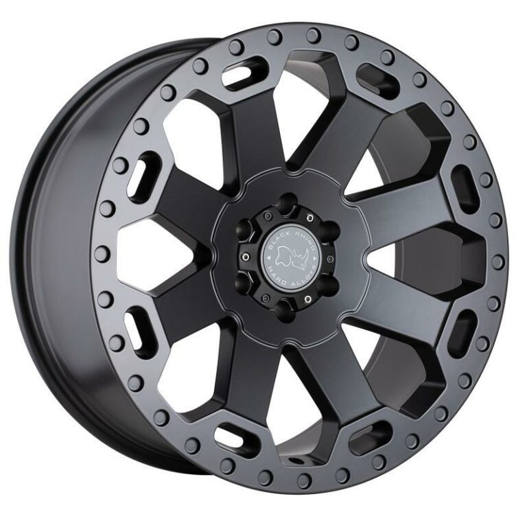 BLACK RHINO WARLORD MATTE GUNMETAL 8x18 5120 ET35 CB76.1 Alumiinivanteet 49624 1