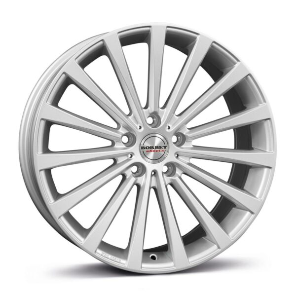 BORBET BLX BRILLIANT SILVER 8.5x20 5/120 ET25 CB72.6