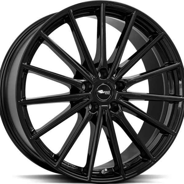 BROCK B43 SHINY BLACK 10x21 5/112 ET54 CB66.6