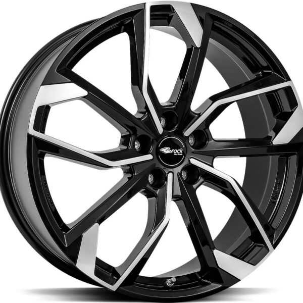 BROCK RC34 BLACK FULL POLISH 8.5x19 5/120 ET50 CB67.1