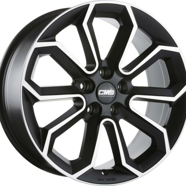 CMS C20 DIAMOND MATT BLACK 8x19 5/112 ET39 CB66.5