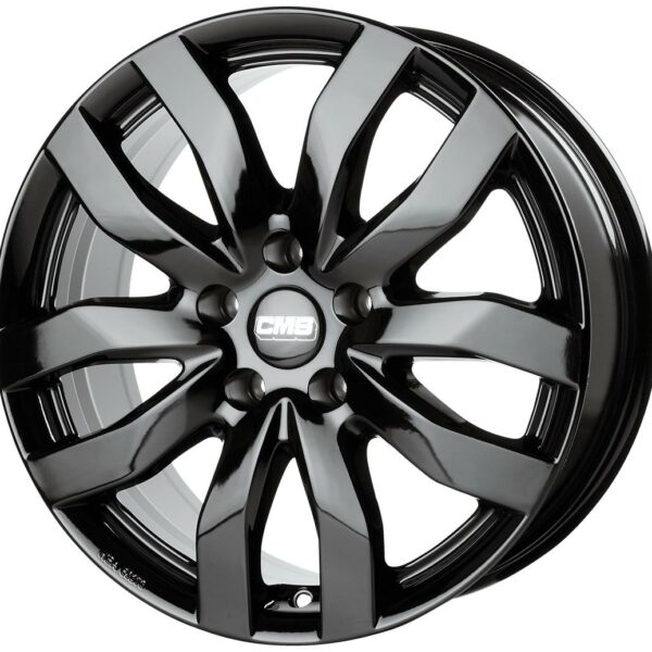 CMS C22 COMPLETE BLACK GLOSS 7.5x18 5/114.3 ET35 CB60.1