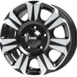 CMS C31 DIAMOND BLACK GLOSS 6.5x16 5/118 ET60 CB71.1