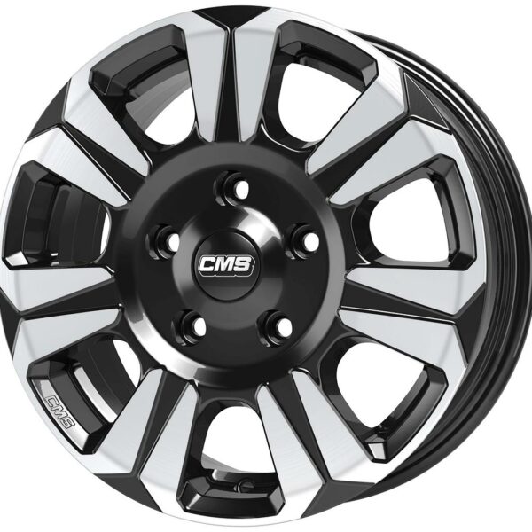 CMS C31 DIAMOND BLACK GLOSS 6.5x16 5/118 ET60 CB71.1