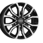 DEZENT KC DARK BLACK/POLISHED 6.5x16 5/16 ET50 CB74.6
