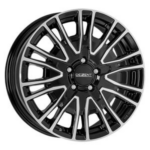 DEZENT KE DARK BLACK/POLISHED 7.5x18 5/18 ET52 CB66.6