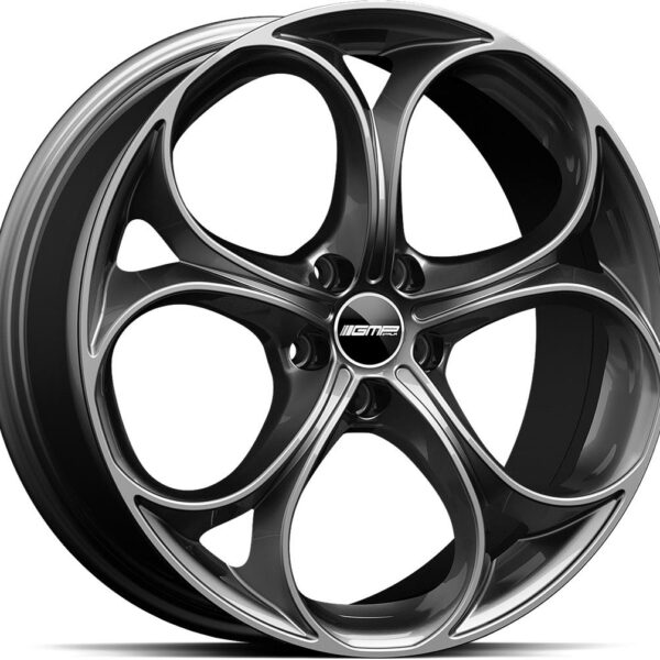 GMP DRAKE GLOSSY ANTHRACITE DARK 8x19 5/110 ET33 CB65.1