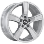 MSW SAHARA 5 FULL SILVER 8x18 8/18 ET45 CB75