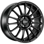 OZ RACING SUPERTURISMO LM MATT BLACK SILVER LETTERING 5X112 8x18 8/18 ET45 CB66.6