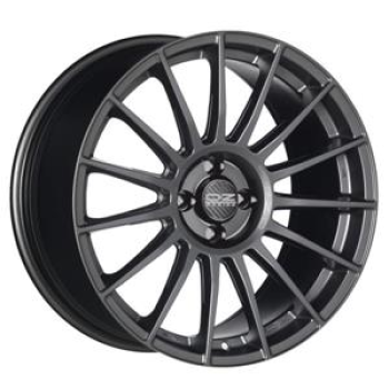 OZ RACING SUPERTURISMO LM MATT GRAPHITE SILVER LETTERING 5X1 8.5x19 5/19 ET44 CB75