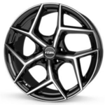 RIAL SALENTO DIAMOND-BLACK FRONTPOLISHED 8x18 8/18 ET45 CB70.1