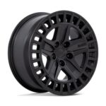 STATUSFÄLGAR ALSTON MATTE BLACK 8.5x20 5/120 ET25 CB74.1