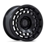 STATUSFÄLGAR BR024 AWOL MATTE BLACK 8.5x20 5/127 ET25 CB71.5