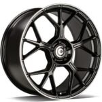 STATUSFALGAR CHIEF DEEP MATT BLACK LIP POLISHED 9.5x20 5112 ET45 CB66.6 Alumiinivanteet 120285 1