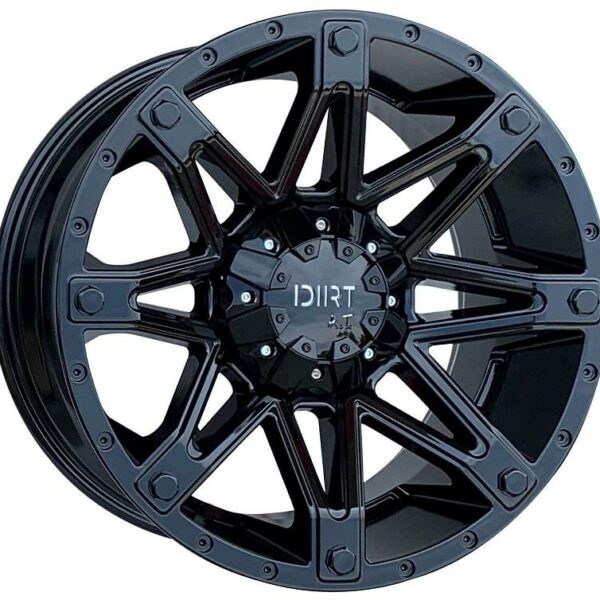 STATUSFÄLGAR D900 GLOSSBLACK 9x20 6/135-139.7 ET23 CB106.1