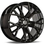 STATUSFÄLGAR FAST BLACK GLOSSY 9x19 5/112 ET35 CB66.6