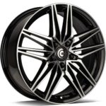 STATUSFALGAR GROUND BLACK FRONT POLISHED 7.5x19 5114.3 ET40 CB73.1 Alumiinivanteet 123132 1