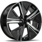 STATUSFALGAR MUSKETEER BLACK FRONT POLISHED 7.5x18 5108 ET44 CB67.1 Alumiinivanteet 115457 1