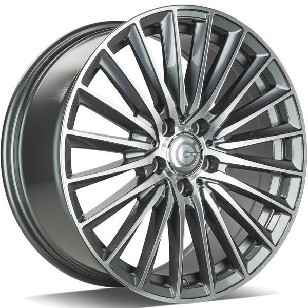 STATUSFÄLGAR PRESTIGE ANTHRACITE FRONT POLISHED 8.5x20 5/112 ET35 CB66.6