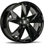 STATUSFÄLGAR PROGRESSIVE BLACK GLOSSY 7.5x18 5/112 ET45 CB57.1