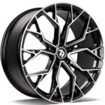 STATUSFALGAR SCF H BLACK FRONT POLISHED 8x18 5120 ET30 CB72.6 Alumiinivanteet 45639 1