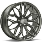 STATUSFÄLGAR SCF-P HALF GREY MATT 8x18 5/112 ET40 CB66.6