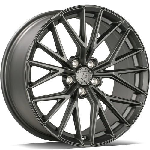 STATUSFÄLGAR SCF-U HALF GREY MATT 8x18 5/112 ET30 CB66.6