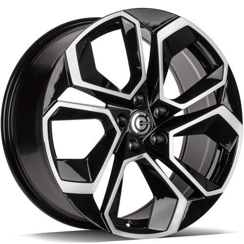 STATUSFÄLGAR SEA BLACK FRONT POLISHED 8.5x19 5/112 ET42 CB57.1