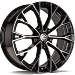 STATUSFALGAR SECURITY BLACK FRONT POLISHED 7.5x18 5112 ET45 CB57.1 Alumiinivanteet 123139 1