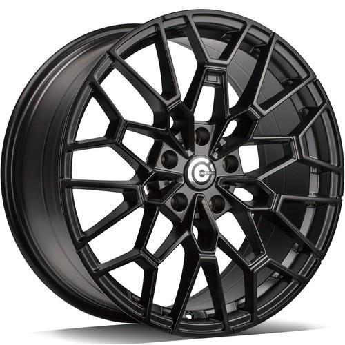 STATUSFÄLGAR SLASH DEEP MATT BLACK 9.5x19 5/112 ET35 CB66.6