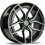 STATUSFALGAR STYLISH BLACK FRONT POLISHED 8x19 5112 ET45 CB66.6 Alumiinivanteet 115454 1