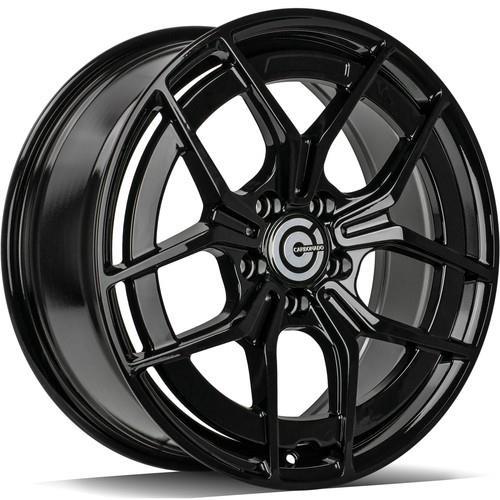 STATUSFÄLGAR STYLISH BLACK GLOSSY 7.5x18 5/112 ET44 CB66.6