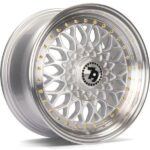 STATUSFÄLGAR SV-E SILVER LIP POLISHED 7x15 4/100-114.3 ET30 CB67.1