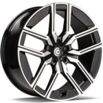 STATUSFÄLGAR UPGRADE BLACK FRONT POLISHED 8.5x20 5/112 ET25 CB66.6