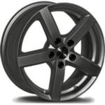 STW CITY DARK GREY 7x17 7/17 ET38 CB67.1