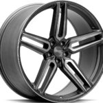 VOSSEN HF1 TINTED MATTE GUNMETAL 10.5x22 5/112 ET42 CB66.6