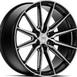 VOSSEN HF61 SATIN BLACK MACHINED 10x24 6139.7 ET25 CB106.1 Alumiinivanteet 19866 1