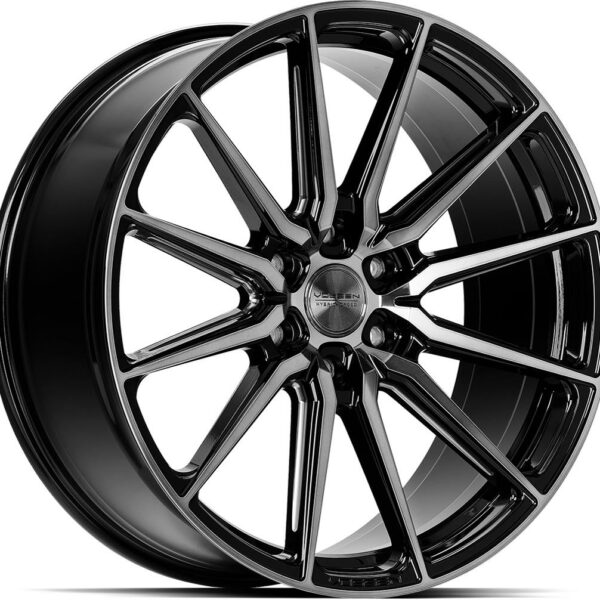 VOSSEN HF61 TINTED GLOSS BLACK 10x24 6/139.7 ET25 CB106.1